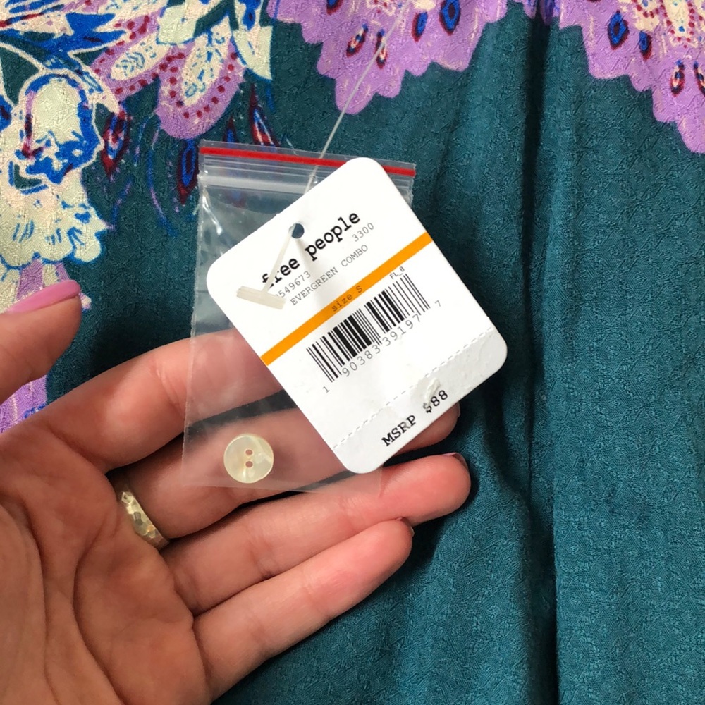 Free people NEW evergreen dress - Picture 5 of 5